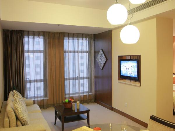 Dalian Asia Pacific Service Apartment (Former Somerset Harbour Court Dalian) : photo 2 de la chambre suite deluxe 1 chambre