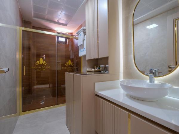 Elysium Deluxe Suites Antalya : photo 6 de la chambre suite deluxe avec baignoire spa