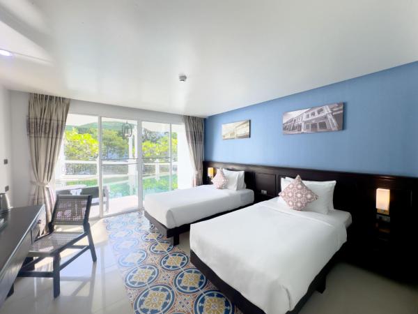 Grand Supicha City Hotel - SHA Plus : photo 1 de la chambre chambre lits jumeaux avec accès à la piscine