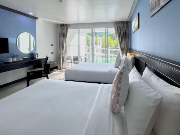 Grand Supicha City Hotel - SHA Plus : photo 4 de la chambre chambre lits jumeaux avec accès à la piscine