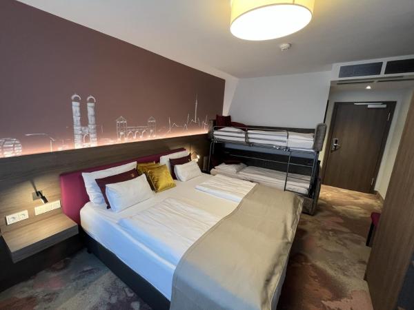 Hotel Stadt München : photo 1 de la chambre chambre quadruple
