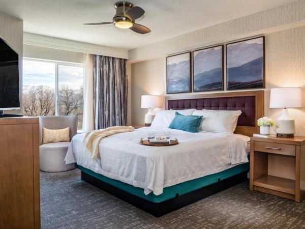 Homewood Suites by Hilton Salt Lake City Downtown : photo 1 de la chambre suite 1 chambre lit king-size