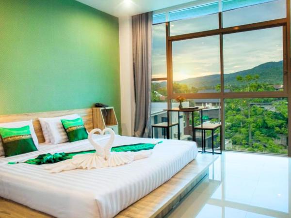 Km Hotel Chiang Mai : photo 1 de la chambre chambre double - vue sur montagne