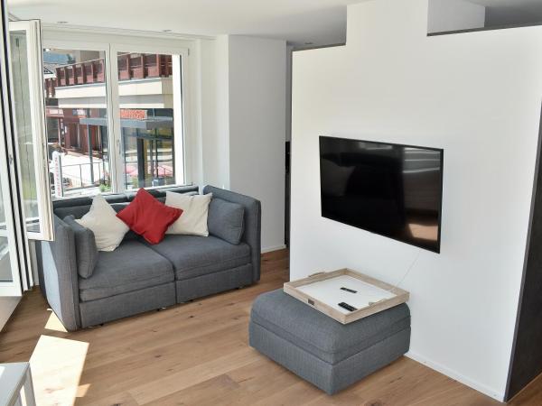 Hotel Silberhorn - Residences & Spa Wengen : photo 2 de la chambre appartement eigerpeak