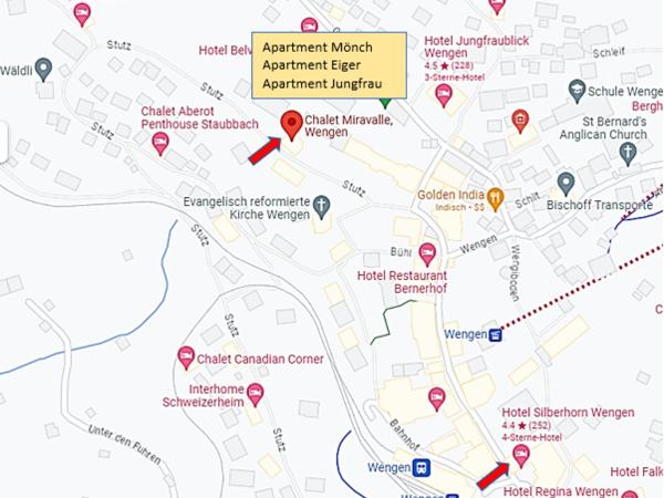 Hotel Silberhorn - Residences & Spa Wengen : photo 8 de la chambre chalet miravalle - appartement jungfrau