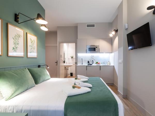 Moontels Mercado de Ruzafa : photo 3 de la chambre studio - accessible aux personnes à mobilité réduite