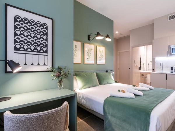 Moontels Mercado de Ruzafa : photo 5 de la chambre studio - accessible aux personnes à mobilité réduite