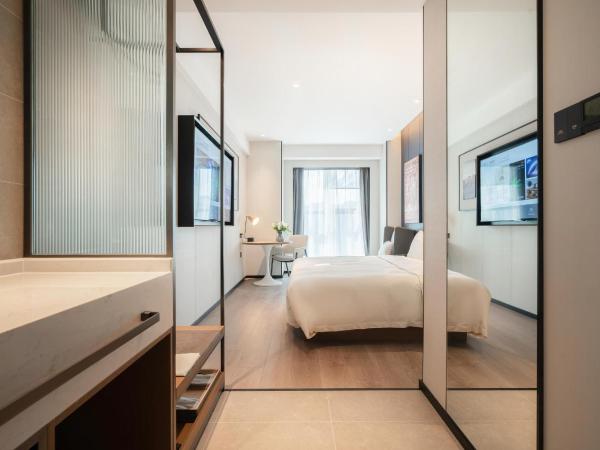 Atour Hotel Chengdu East Station Greenland 468 Center : photo 2 de la chambre chambre double Élégante