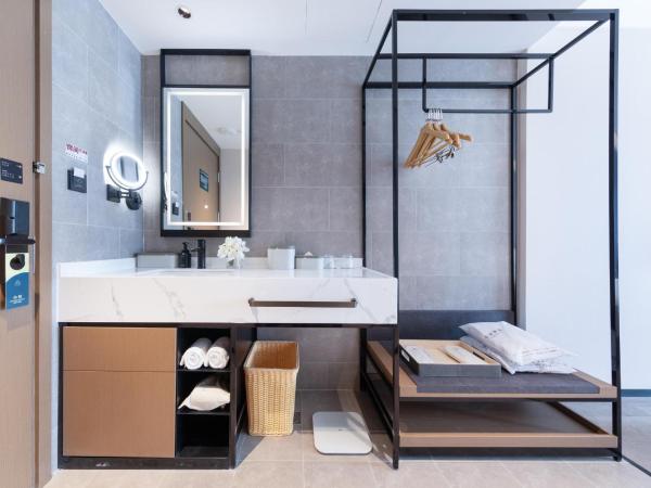 Atour Hotel Qingdao Laoshan Shilaoren Beach : photo 1 de la chambre jimu double room