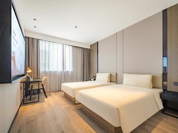 Atour X Hotel Shanghai Central Bailian Tongchuan Road Station : photo 1 de la chambre chambre lits jumeaux supérieure
