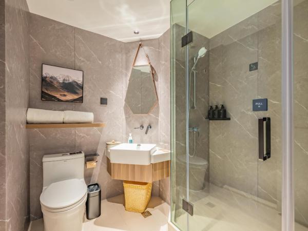 Atour X Hotel Shanghai Central Bailian Tongchuan Road Station : photo 2 de la chambre chambre lits jumeaux supérieure