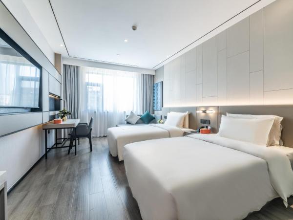Atour X Hotel Chengdu Shuangnan Wuhou Avenue Station : photo 2 de la chambre jimu twin room
