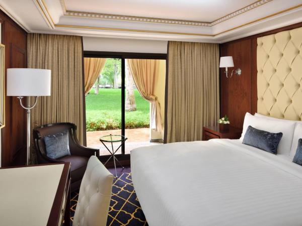 Fes Marriott Hotel Jnan Palace : photo 2 de la chambre suite familiale en duplex 1 chambre avec balcon - vue sur jardin