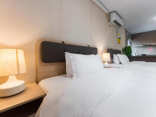 WESU Weisu Service Apartment - Shenzhen University Nanshan Science and Technolog Park : photo 5 de la chambre superior apartment (twin bed)