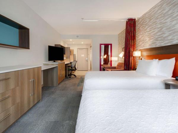 Home2 Suites By Hilton Las Vegas North : photo 2 de la chambre suite studio avec 2 lits queen-size