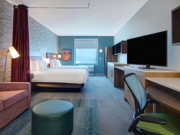 Home2 Suites By Hilton Las Vegas North : photo 6 de la chambre suite studio avec 2 lits queen-size