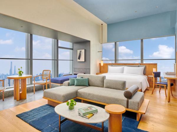 Artyzen NEW BUND 31 Shanghai Qiantan : photo 1 de la chambre studio lit queen-size de luxe