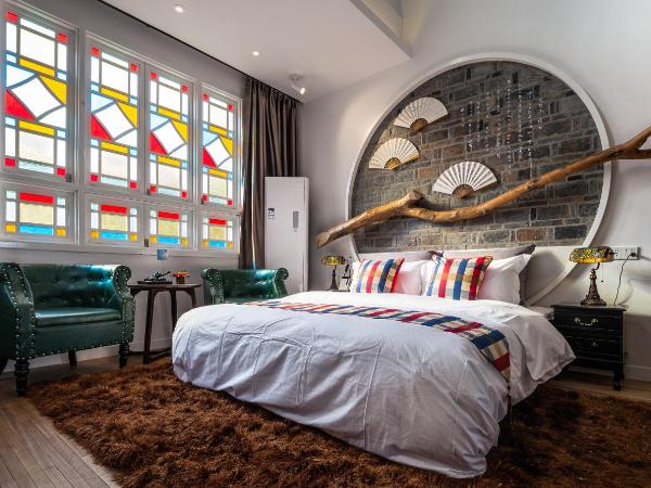 Suzhou Houlishenghuo Guesthouse : photo 1 de la chambre chambre familiale avec salle de bains privative