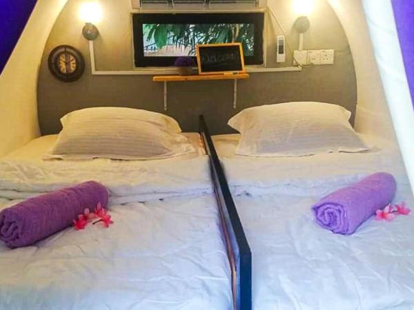 Bagan Pinang Guest House : photo 2 de la chambre chambre lits jumeaux