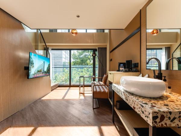 Mia Hotel - Shanghai Xuhui Jiaotong University : photo 7 de la chambre suite en duplex