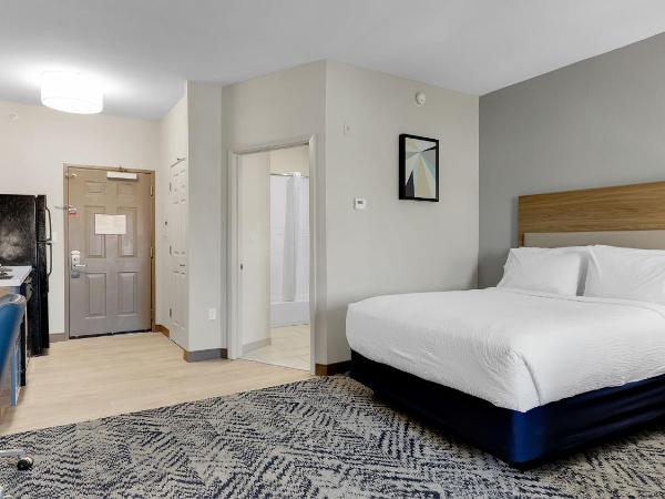 Candlewood Suites San Antonio Downtown, an IHG Hotel : photo 2 de la chambre studio avec 2 lits queen-size - douche accessible aux personnes à mobilité réduite/non-fumeurs