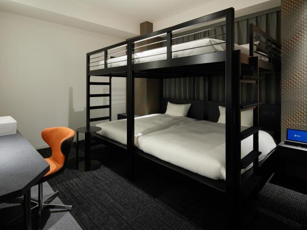 sequence SUIDOBASHI - Tokyo : photo 4 de la chambre chambre privée avec lits superposés (4 adultes)