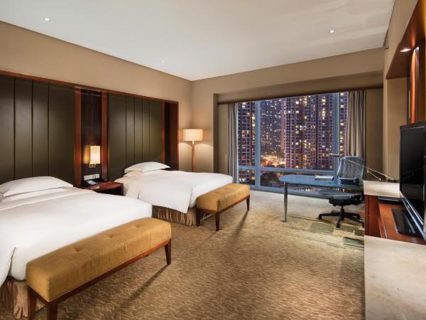 Hilton Nanjing Riverside : photo 1 de la chambre chambre lits jumeaux