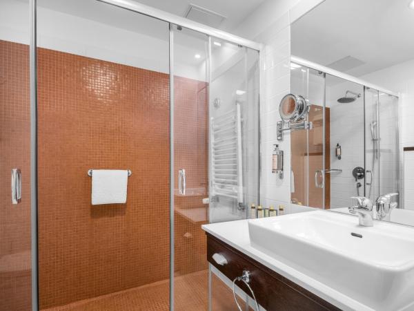 Bonvital Hotel Hévíz Superior Adults Only : photo 4 de la chambre chambre double ou lits jumeaux avec terrasse