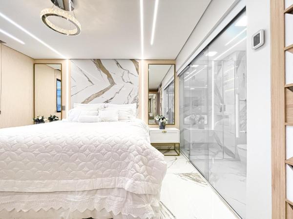 FLAT IX- Bourbon Convention Ibirapuera : photo 6 de la chambre chambre lit king-size