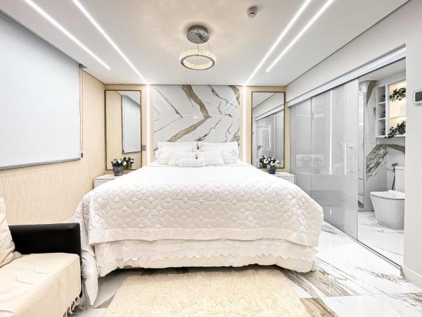 FLAT IX- Bourbon Convention Ibirapuera : photo 10 de la chambre chambre lit king-size