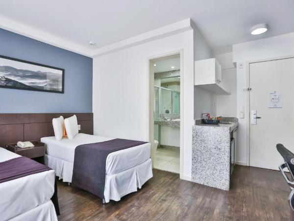 San Diego Suites Pampulha Hotel - Oficial : photo 2 de la chambre chambre lits jumeaux