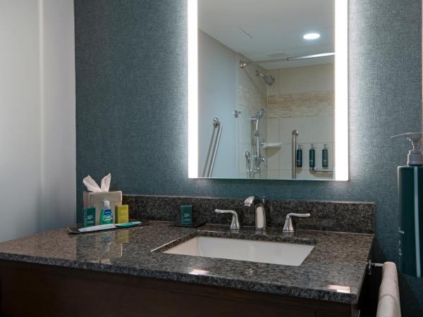 DoubleTree by Hilton - Kamloops : photo 6 de la chambre king room with roll-in shower - mobility and hearing accessible/non-smoking