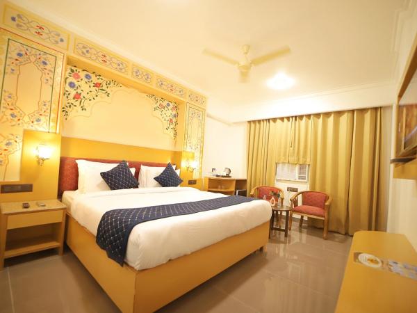 Hotel Ganga Ratan : photo 5 de la chambre grande chambre double