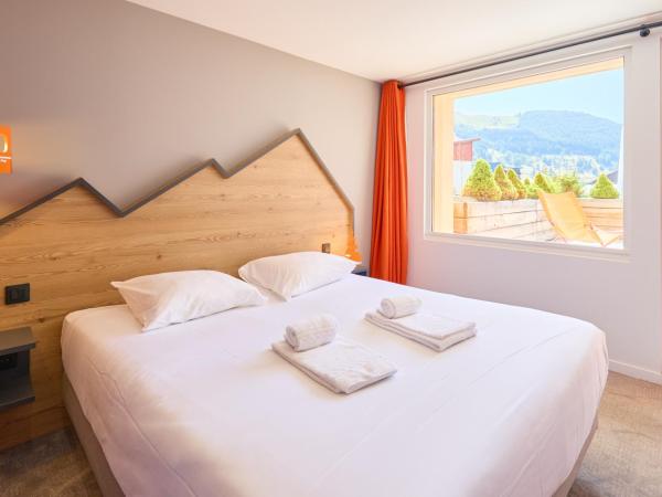 Hotel Base Camp Lodge - Les 2 Alpes : photo 2 de la chambre chambre double - vue sur montagne