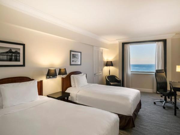 JW Marriott Rio de Janeiro : photo 4 de la chambre chambre deluxe avec 2 lits jumeaux/simples - vue sur océan
