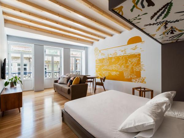 Pensao O Laranjeira : photo 6 de la chambre studio avec balcon