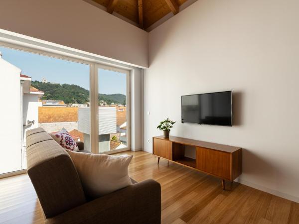 Pensao O Laranjeira : photo 5 de la chambre studio - vue sur montagne