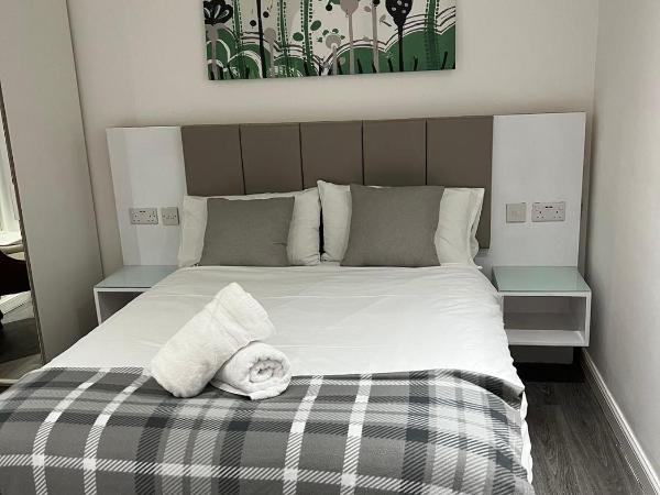Crosskeys Edinburgh : photo 3 de la chambre chambre double avec salle de bains privative