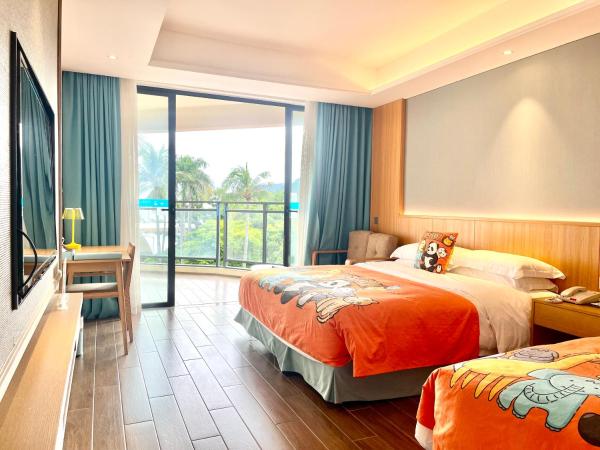 Sanya South China Hotel : photo 2 de la chambre chambre triple deluxe