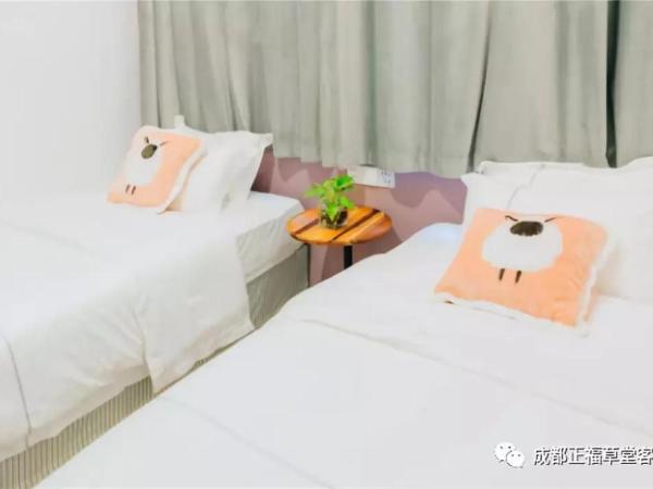 Chengdu Zhengfu Cao Tang Inn : photo 2 de la chambre chambre lits jumeaux standard