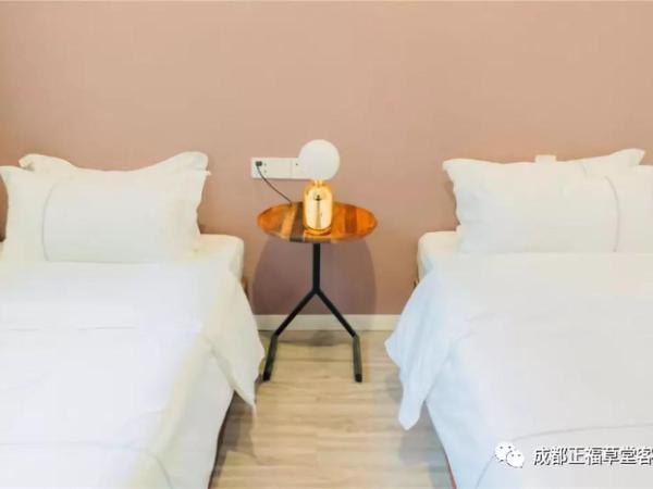 Chengdu Zhengfu Cao Tang Inn : photo 2 de la chambre chambre lits jumeaux Économique