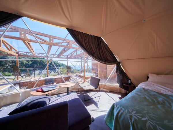 Glamping Resort GLANSO NAGASAKI : photo 10 de la chambre ocean suite dome with private bathroom (tatoos not allowed at shared bathroom)