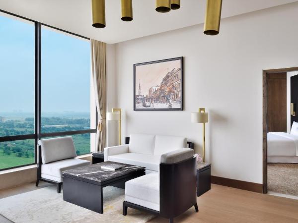 The Westin Kolkata Rajarhat : photo 2 de la chambre guest room, twin/single bed(s), lake view