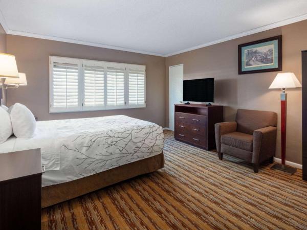 Travelodge by Wyndham Seattle By The Space Needle : photo 1 de la chambre chambre lit king-size - vue sur ville - non-fumeurs