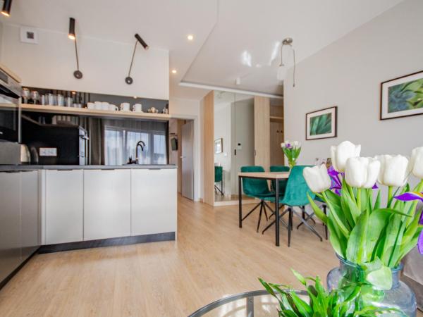 InPoint Aparthotel Grzegórzecka 11 : photo 10 de la chambre suite