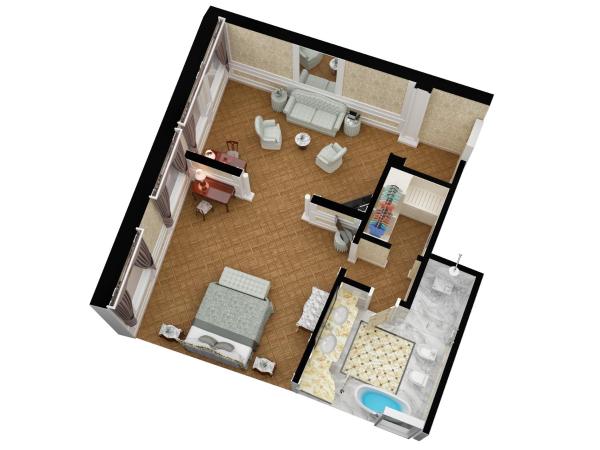 Baglioni Hotel Luna - The Leading Hotels of the World : photo 5 de la chambre suite tiziano - vue sur lagon