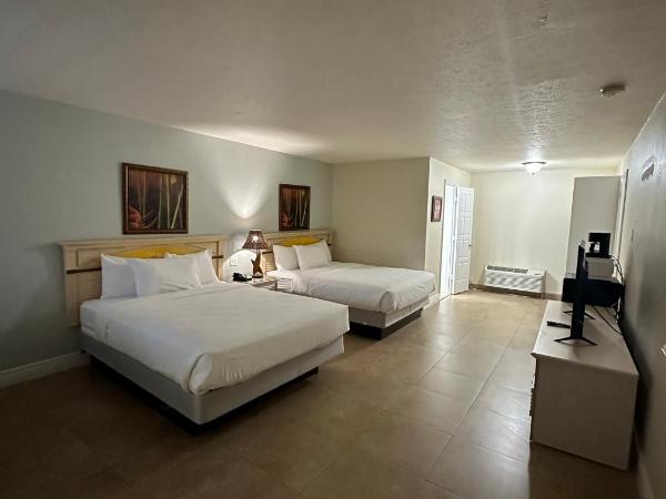 Tahitian Inn Boutique Hotel Tampa : photo 3 de la chambre chambre avec 2 grands lits queen-size