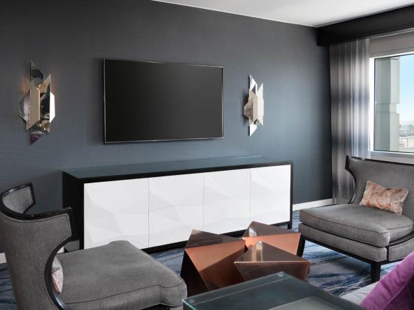 Hilton Baltimore Inner Harbor : photo 1 de la chambre chambre lit king-size de luxe - vue sur parc.