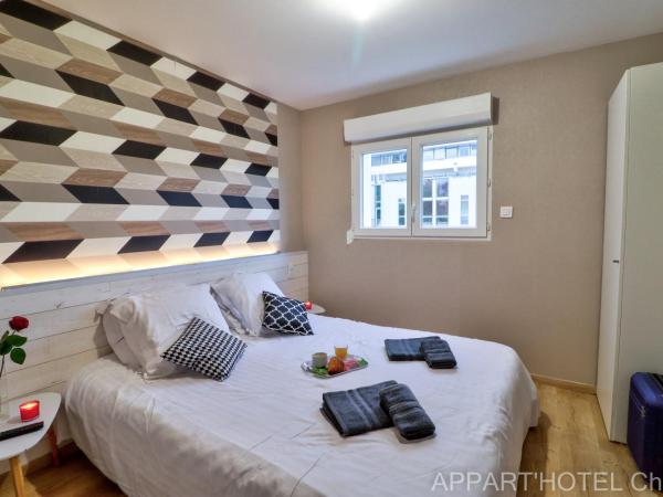 Appart hotel Cholet Carteron : photo 7 de la chambre appartement 3 chambres