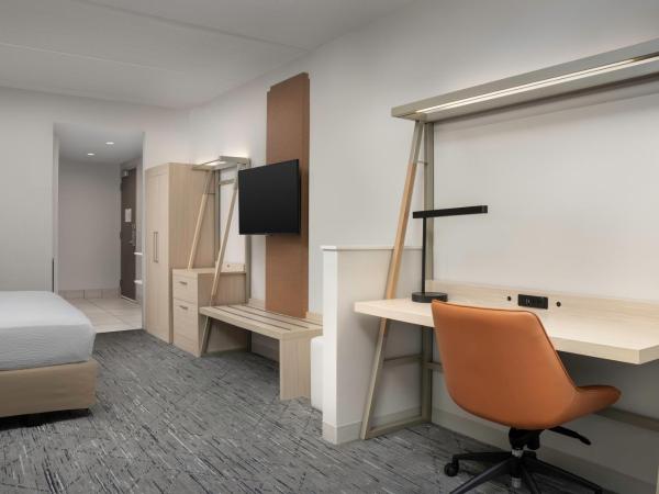 Holiday Inn Express & Suites Pittsburgh North Shore, an IHG Hotel : photo 2 de la chambre standard king room with roll-in shower - communications access